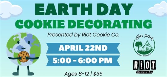 Earth Day Cookie Decorating