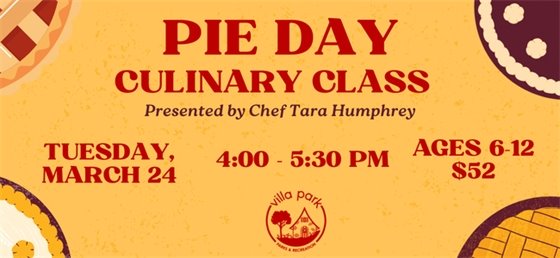 Pie Day Culinary Class