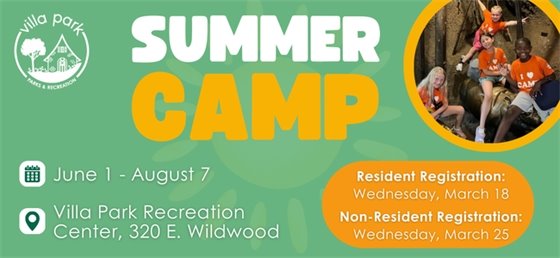 Summer Camp Resident Registration Opens March 18!