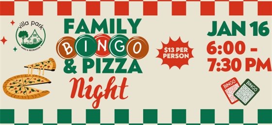 Family Bingo Pizza Night