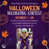 Halloween decorating contest
