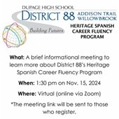 spanish career program