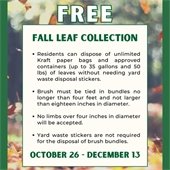 Free Fall Leaf Collection