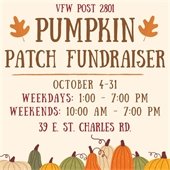 Villa Park VFW Pumpkin Patch Fundraiser