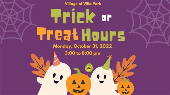 Village trick or treat hours 