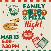 family bingo pizza