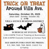 Villa Ave Trick or Treat