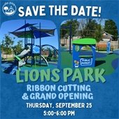 Lions Park Ribbon Cutting