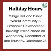 holiday hours