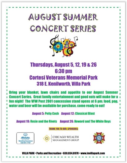 Kiwanis Summer Concerts