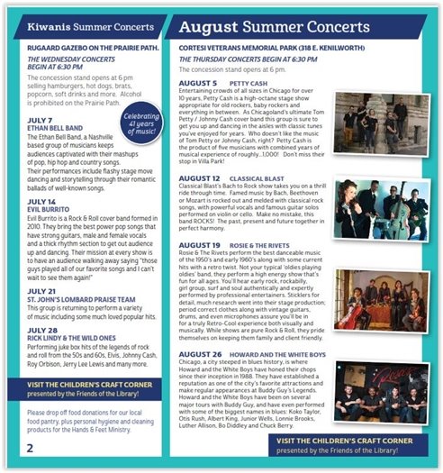 Kiwanis Summer Concerts