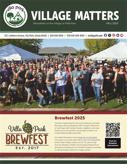 Village Matters Fall Cover