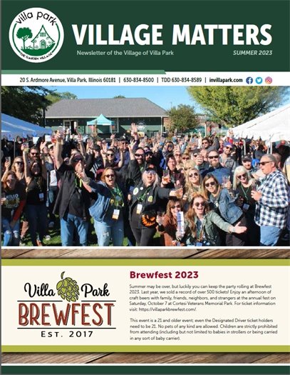 Village Matters Summer 